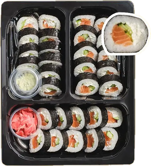 Sushi Box Łosoś surowy — zdjęcie poglądowe