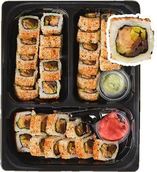Sushi Box Łosoś wędzony — zdjęcie poglądowe